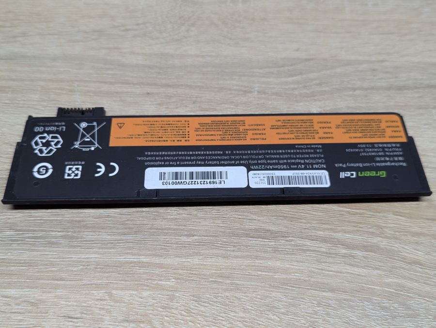 Акумуляторна батарея Green Cell SB10K97597 (01AV452) Б/В
