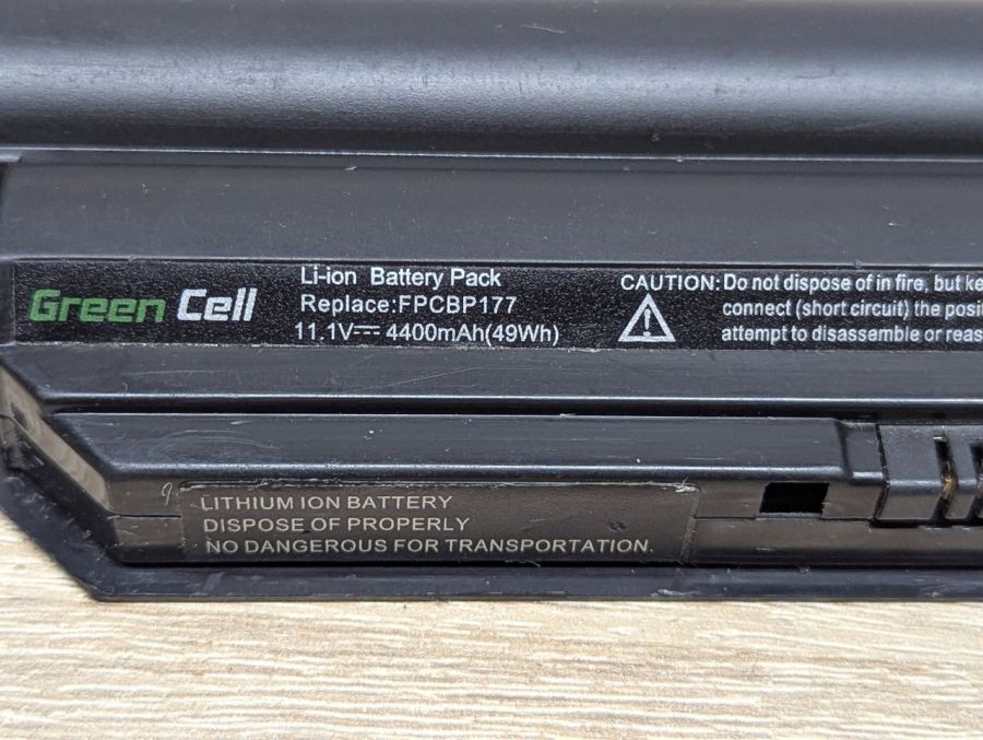 Акумуляторна батарея Green Cell FPCBP177 Б/В