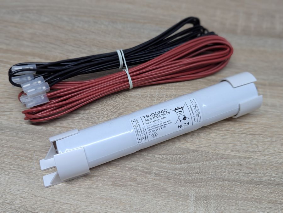 Б/В Нікель-кадмієвий (NiCd) акумулятор Tridonic Accu NiCd 3A 55 [ProductHub SKU NiCd]