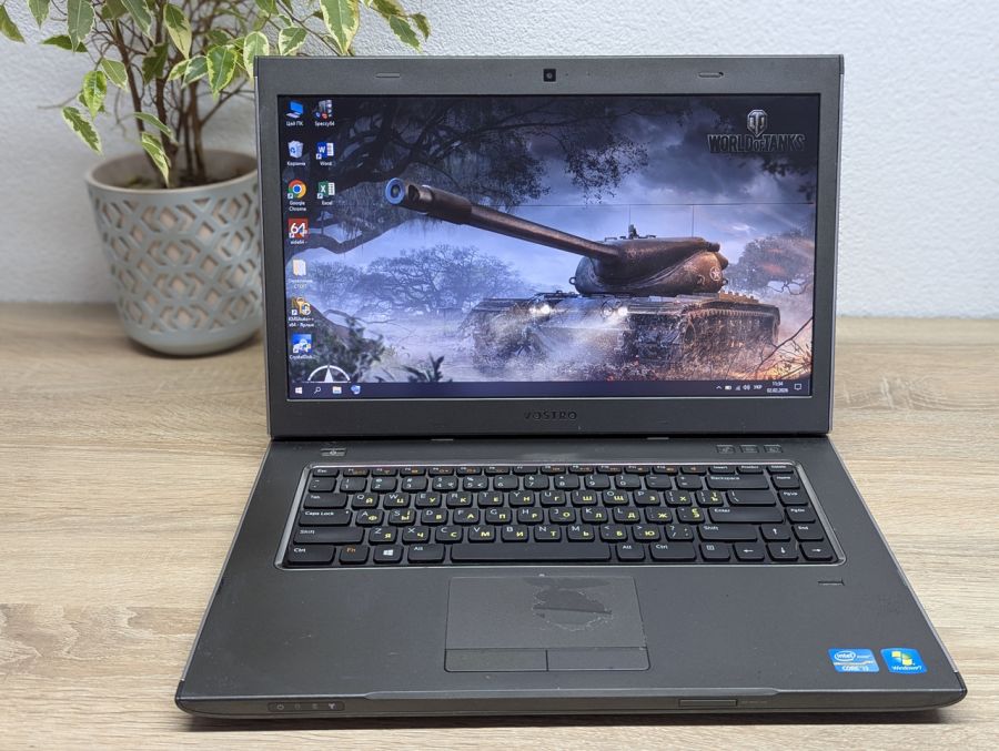 Ноутбук Б/В Dell Vostro 3560, Intel Core i3-3120M, DDR3 8GB, SSD 128GB, 15.6" HD