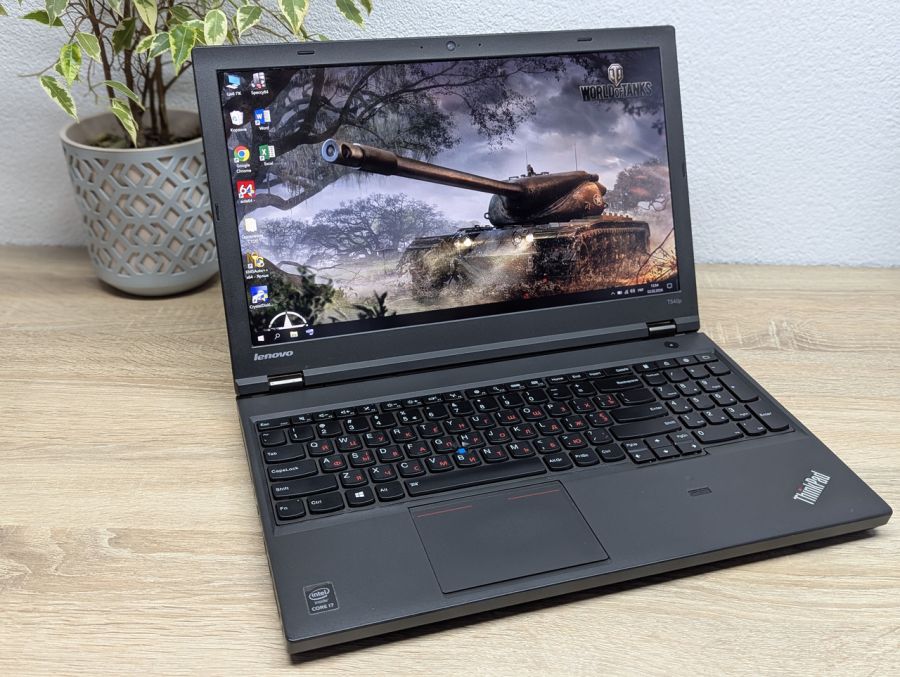 Ноутбук Б/В Lenovo T540P, Intel Core i7-4710MQ, DDR3 8 GB, SSD 128GB, NVIDIA GeForce GT 730M 1Gb, 15.6" (2880x1620) [ProductHub SKU L423]