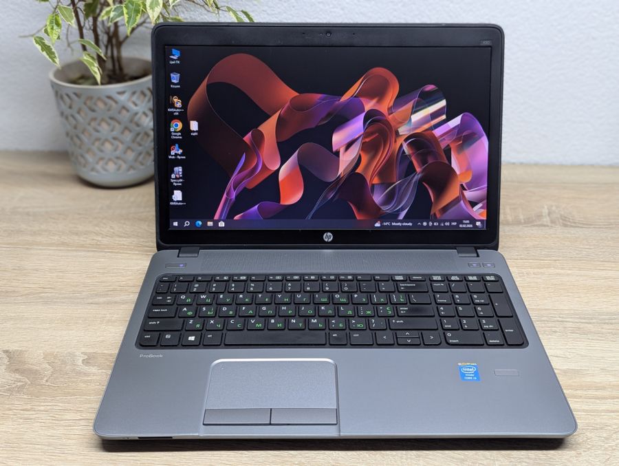 Ноутбук Б/В HP ProBook 450 G1, Intel Core i3-4000M, DDR3 8 GB, SSD 128GB, 15.6" HD [ProductHub SKU HP741]