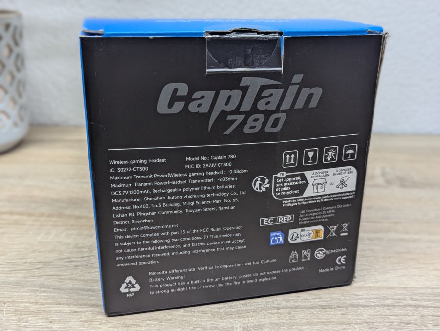 Новий Iгрова гарнітура Gvyugke Captain 780 [ProductHub SKU Captain(3)]