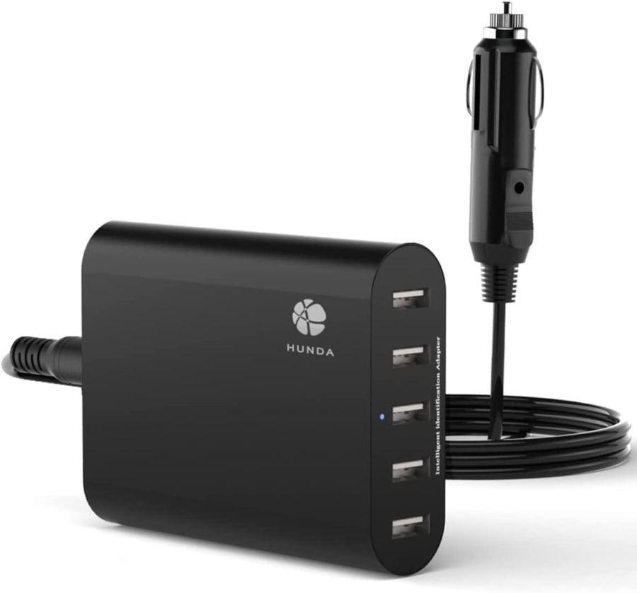 Новий Автомобільний зарядний пристрій HUNDA USB Car Charger HDD-HDD10A-0524 [ProductHub SKU 0524(3)]