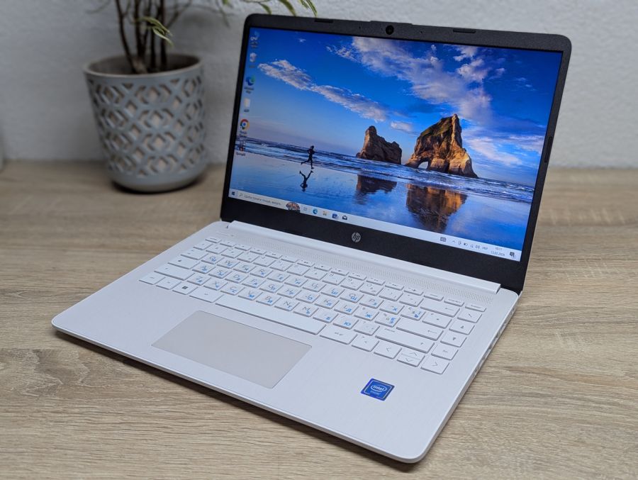 Ноутбук Б/В HP Laptop 14S, Intel Celeron N4100, DDR4 4 GB, SSD 58GB, 14" UHD [ProductHub SKU HP761]