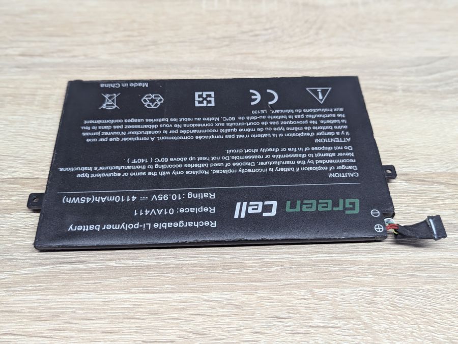Б/В Акумуляторна батарея Green Cell 01AV411 [ProductHub SKU AV411-45]