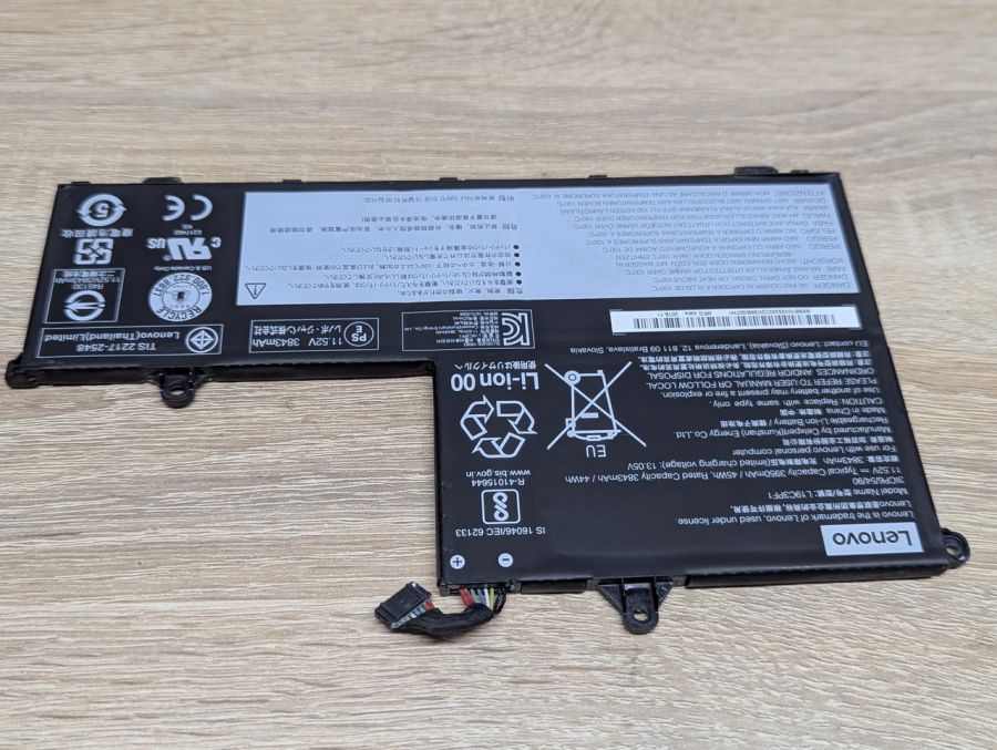 Б/В Оригінальна акумуляторна батарея Lenovo L19C3PF1 [ProductHub SKU L19C3PF1]