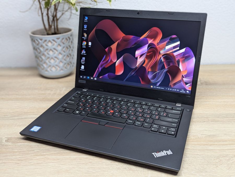 Ноутбук Б/В Lenovo ThinkPad L490, Intel Core i5-8250U, DDR4 8 GB, SSD 128GB, 14" UHD [ProductHub SKU L440]