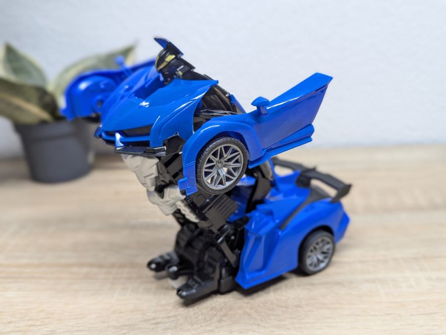 Новий Машинка робот-трансформер 2-в-1 Deform Robot [ProductHub SKU RobotCar(2)]