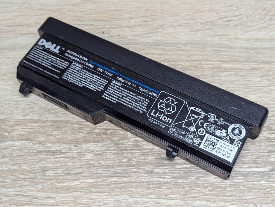 Б/В Оригінальна акумуляторна батарея Dell T116C [ProductHub SKU T116C-85]