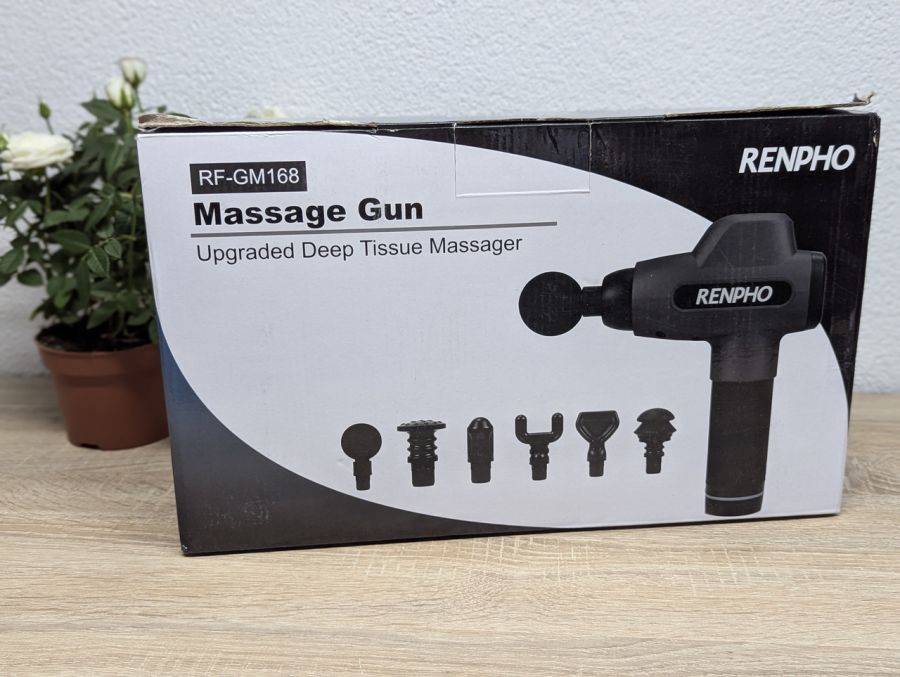 Новий Перкусійний масажер RENPHO RF-GM168 [ProductHub SKU GM168(6)]