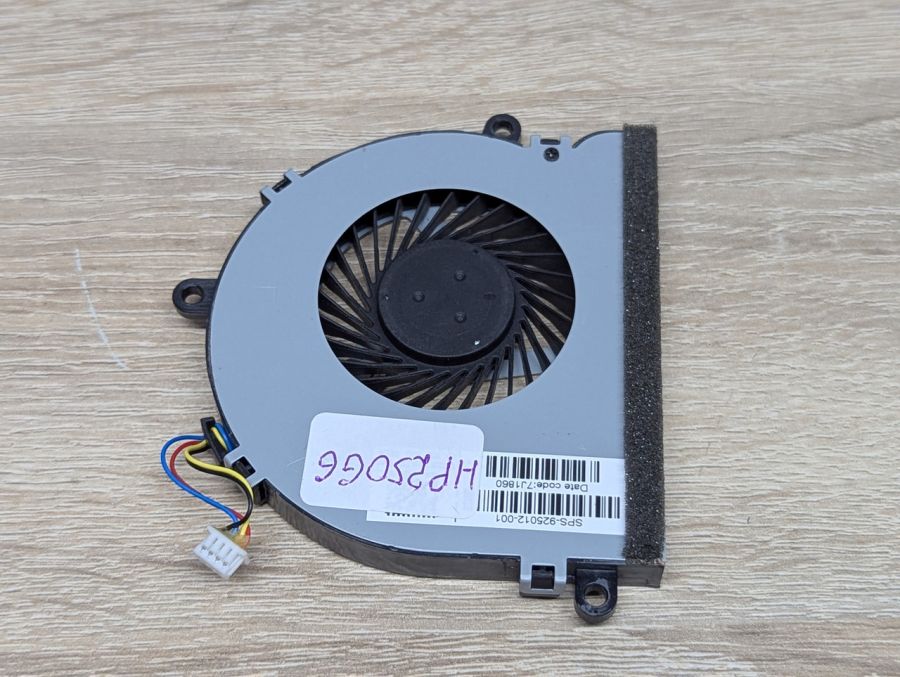 Б/В Вентилятор (кулер) системи охолодження для ноутбука HP 250,255 G4,G5,G6,G7 [ProductHub SKU кулер250G6]