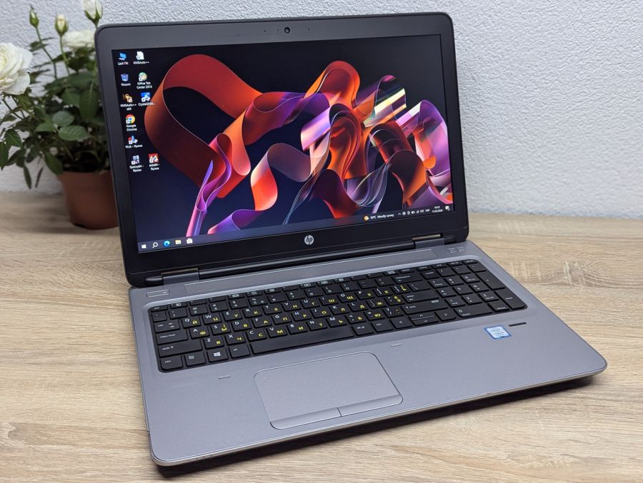 Уцінка! Ноутбук Б/В HP ProBook 650 G3, Intel Core i5-7200U, DDR4 8 GB, SSD 128GB, 15.6" Full HD [ProductHub SKU HP786]