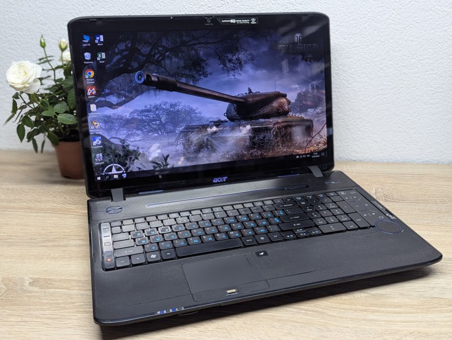 Ноутбук Б/В Acer Aspire 8942G, Intel Core i3-330M, DDR4 8 GB, SSD 128GB + HDD 320GB, Radeon HD 5000, 17" Full HD [ProductHub SKU Acer166]