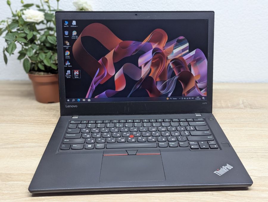 Ноутбук Б/В Lenovo A475, AMD A12-9800B, DDR4, SSD 256GB, AMD Radeon R7 Graphics 512 Gb, 14" Full HD [ProductHub SKU L471]
