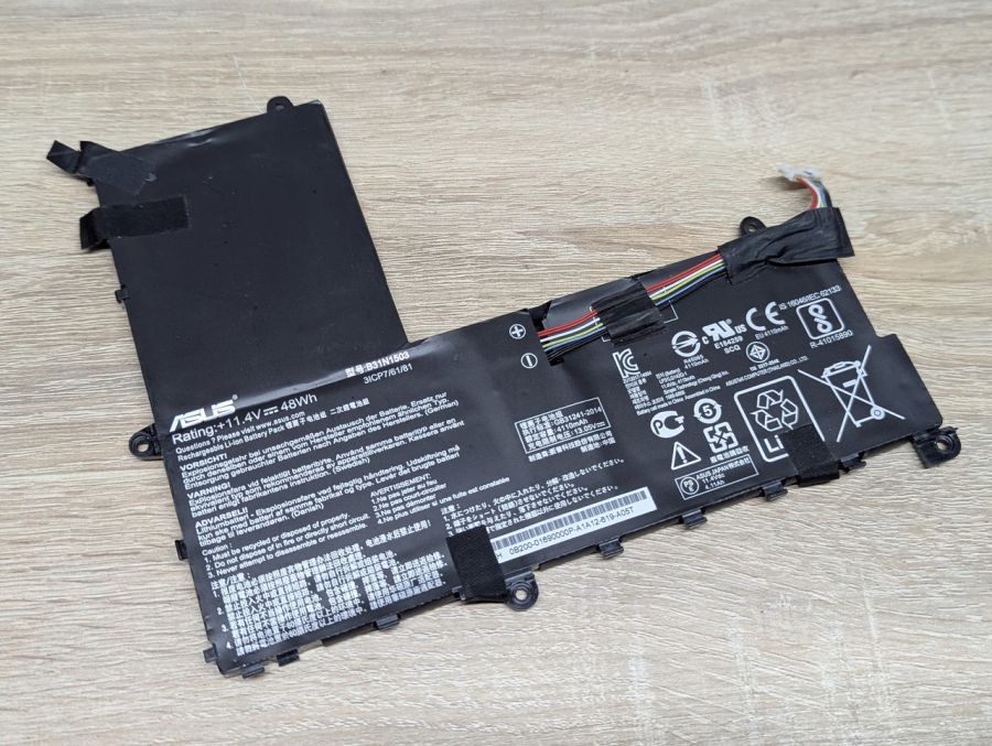 Б/В Оригінальна акумуляторна батарея Asus B31N1503 [ProductHub SKU B31N1503]