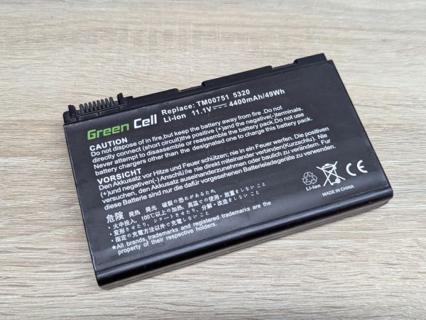 Б/В Акумуляторна батарея Green Cell TM00751,5320 [ProductHub SKU TM00751]