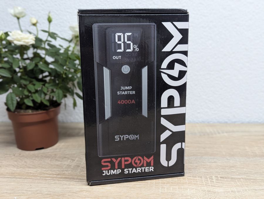 Новий Пусковий бустер для авто SYPOM A43 4000А [ProductHub SKU SYPOM(9)]