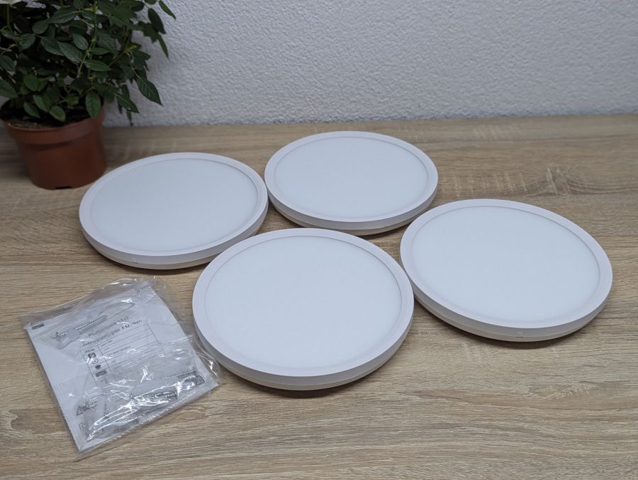 Новий Світлодіодні світильники 4шт 15W 5000K [ProductHub SKU SKCL-280(9)]