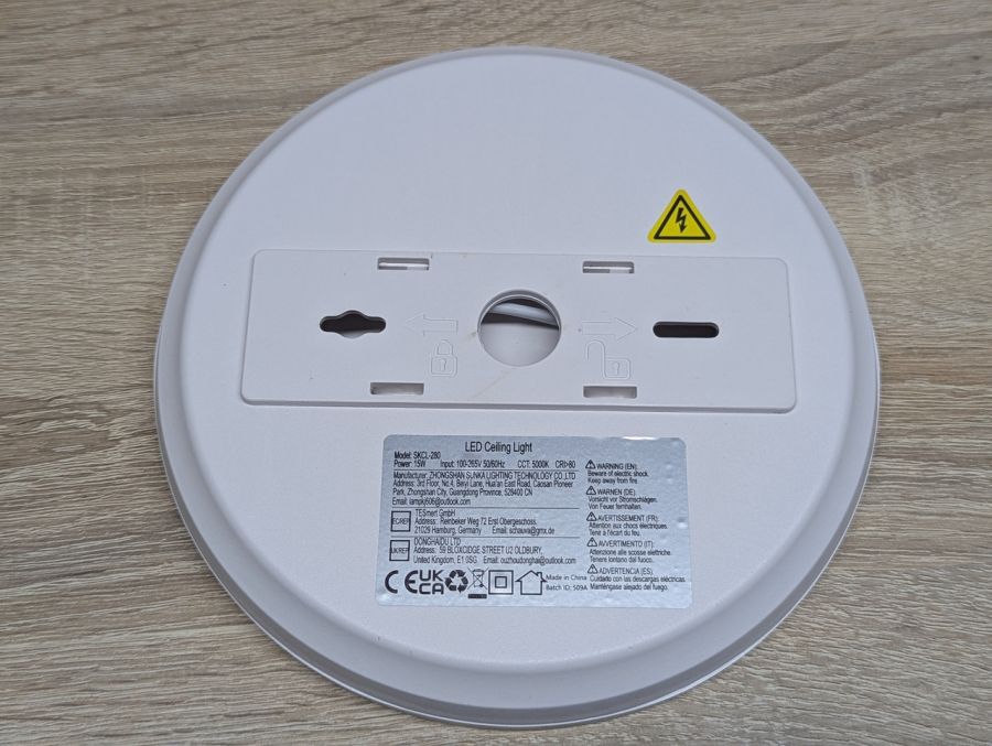 Новий Світлодіодні світильники 4шт 15W 5000K [ProductHub SKU SKCL-280(9)]