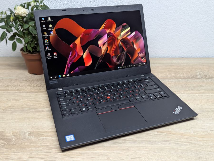 Уцінка! Ноутбук Б/В Lenovo ThinkPad L480, Intel Core i5-8250U, DDR4 8 GB, SSD 128GB, 14" Full HD [ProductHub SKU L491]