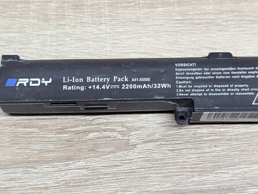 Б/В Акумуляторна батарея RDY A41-X550E [ProductHub SKU X550E-32]