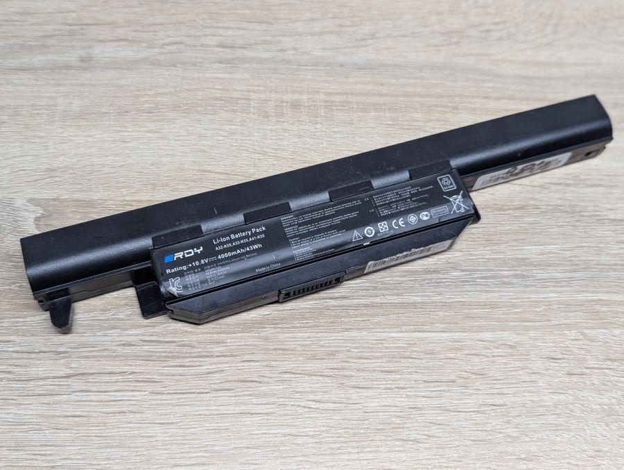 Б/В Акумуляторна батарея RDY A32-K55 (Asus) [ProductHub SKU K55-43]