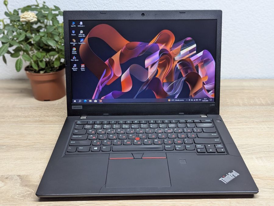 Уцінка! Ноутбук Б/В Lenovo ThinkPad L480, Intel Core i3-8130U, DDR4 8 GB, SSD 128GB, 14" UHD [ProductHub SKU L524]
