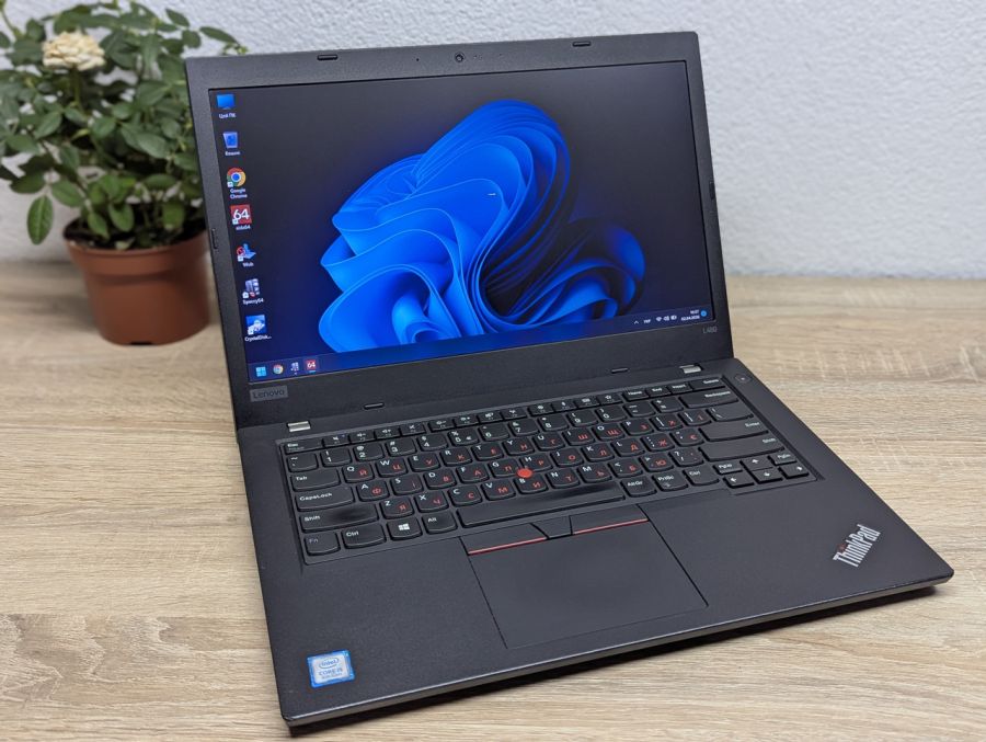 Уцінка! Ноутбук Б/В Lenovo ThinkPad L480, Intel Core i5-8250U, DDR4 8 GB, SSD 256GB, 14" UHD [ProductHub SKU L527]