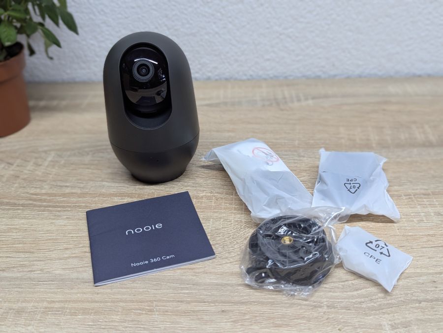 Новий Камера відеоспостереження Nooie 360 2K Cam IPC100C [ProductHub SKU IPC100C(7)]
