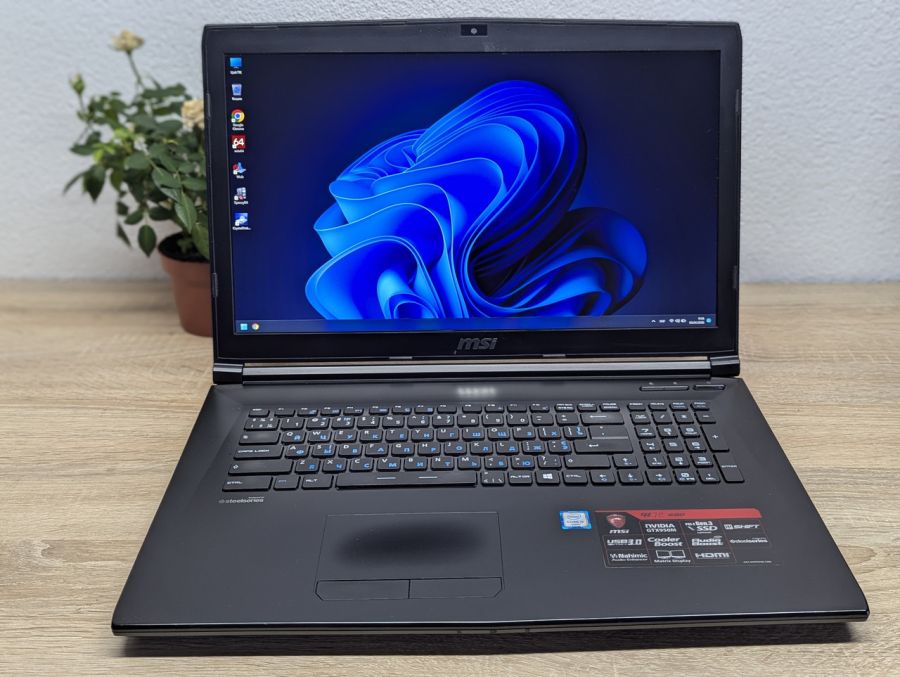 Ноутбук Б/В MSI MS-GL72, Intel Core i5-6300HQ, DDR4 16 GB, SSD 256GB + SSD 1TB, GTX 950M 2Gb, 17" Full HD [ProductHub SKU MSI14]