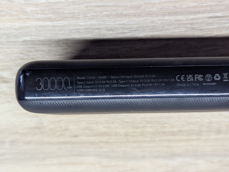 Новий Павербанк Veger V3008 30000 мАг [ProductHub SKU V3008(11)]
