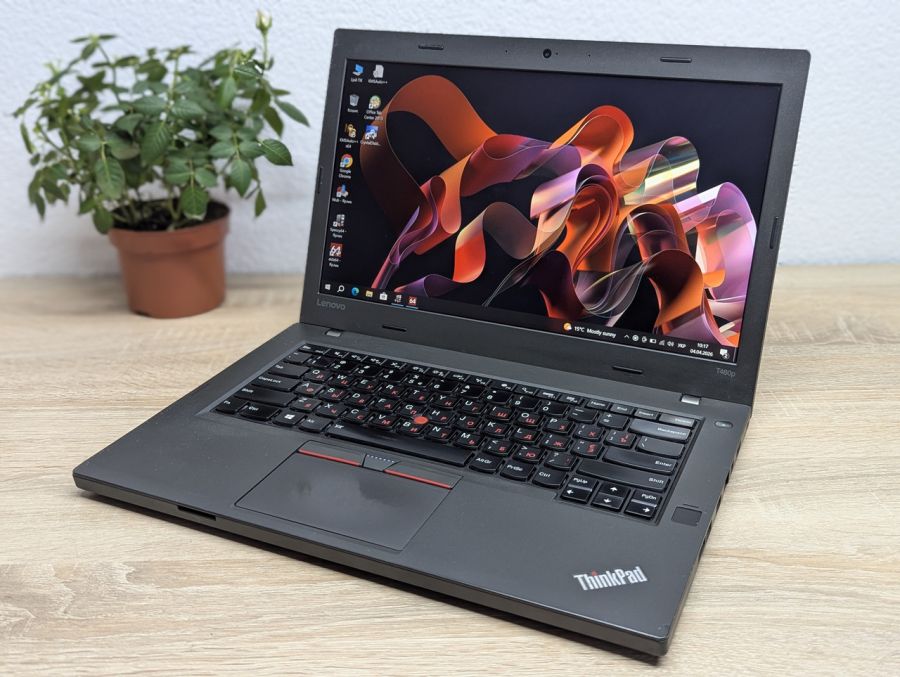 Уцінка! Ноутбук Б/В Lenovo ThinkPad T460P, Intel Core i7-6700HQ, DDR4 8 GB, SSD 128GB, NVIDIA GeForce 940MX 2Gb, 14" Full HD [ProductHub SKU L535]