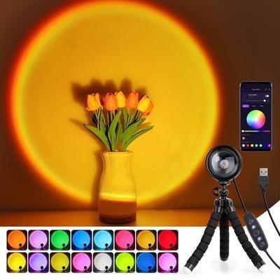 Новий Проекційна RGB лампа Rainbow Projector Lamp G201 [ProductHub SKU G201(11)]