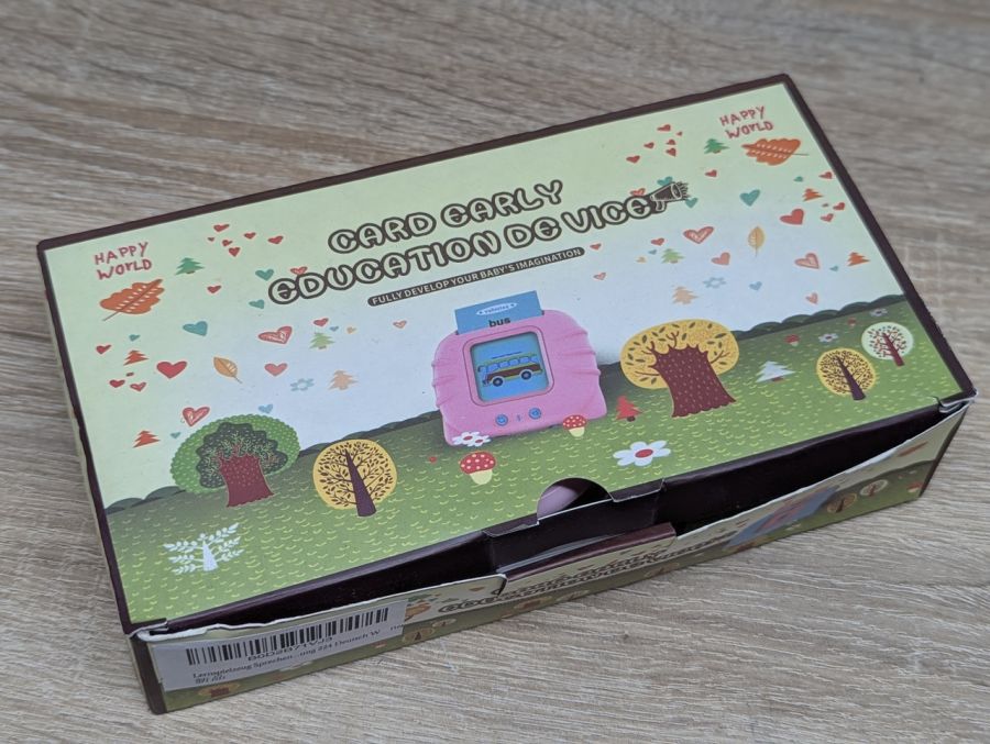 Новий Інтерактивна іграшка для вивчення англійської мови [ProductHub SKU 224Card(11)]