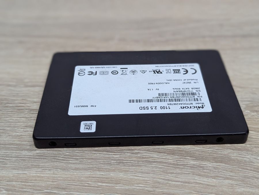 Б/В SSD Micron 1100 256 ГБ 2.5" [ProductHub SKU Micron256]