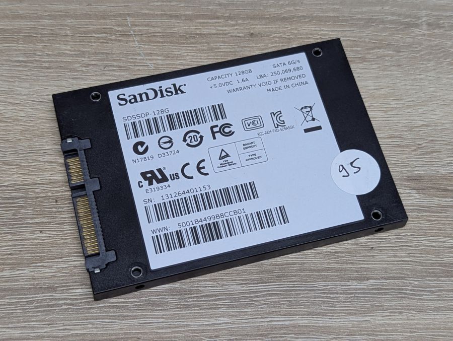 Б/В SSD SanDisk SDSSDP-128Gb [ProductHub SKU SSDP128]