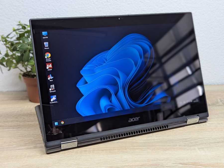 Ноутбук Б/В Acer Spin SP515-51GN, Intel Core i5-8250U, DDR4 8 GB, SSD 256GB + HDD 320GB, NVIDIA GeForce GTX 1050 4Gb, 15.6" Full HD