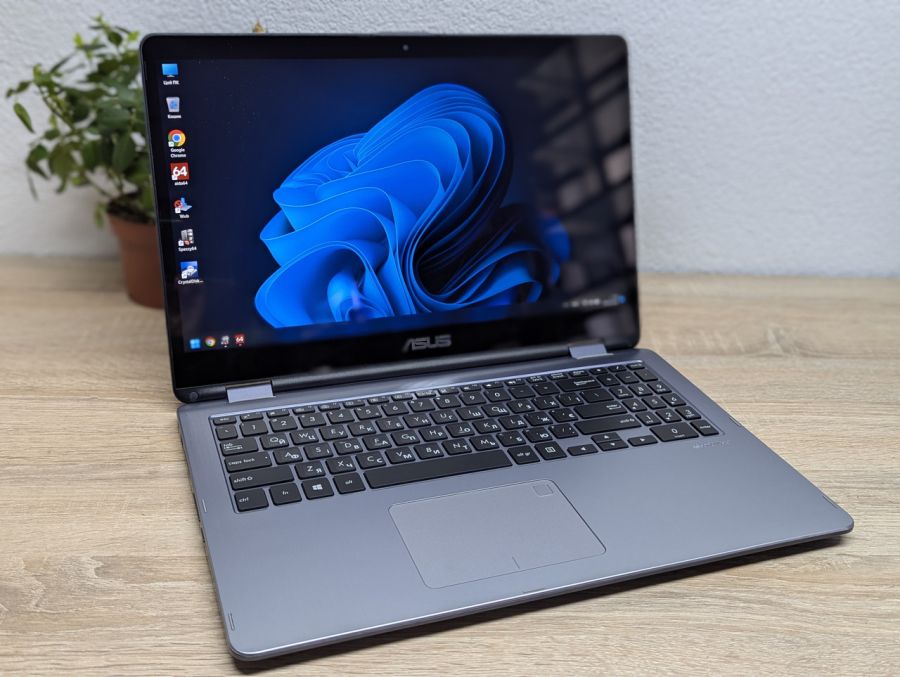 Ноутбук Б/В ASUS TP510U, Intel Core i5-8250U, DDR4 16 GB, SSD 500GB, 15.6" Full HD Сенсор [ProductHub SKU Asus166]