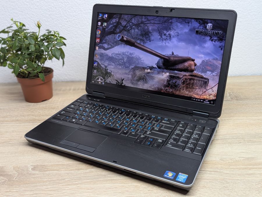 Ноутбук Б/В Dell Latitude E6540, Intel Core i7-4600M, DDR3 8GB, SSD 128GB, 15.6" Full HD [ProductHub SKU Dell541]