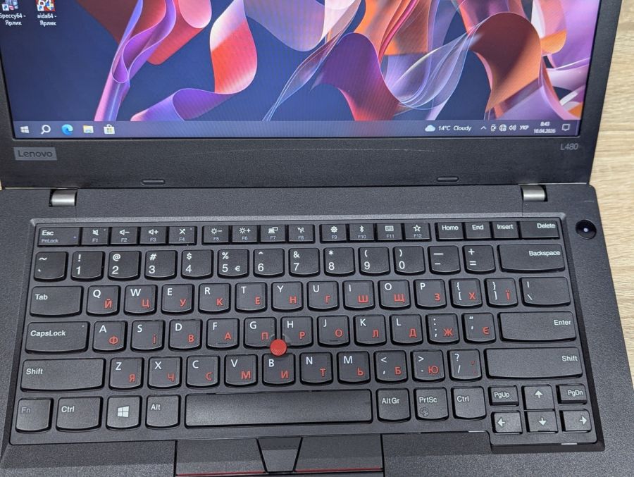 Ноутбук Б/В Lenovo ThinkPad L480, Intel Core i5-8250U, DDR4 8GB, SSD 256GB, 14" [ProductHub SKU L551]