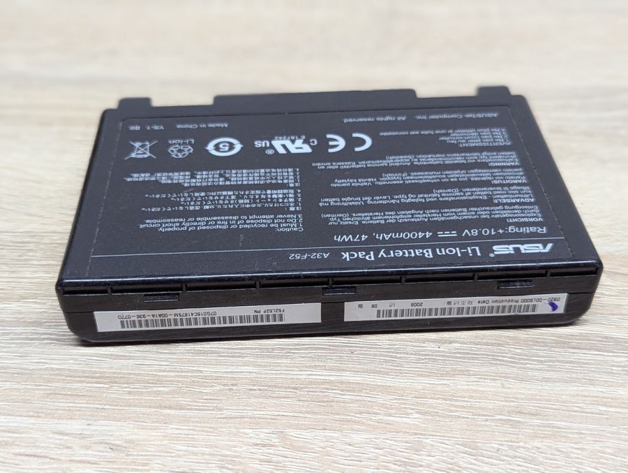 Б/В Оригінальна акумуляторна батарея Asus A32-F52 [ProductHub SKU F52-47]