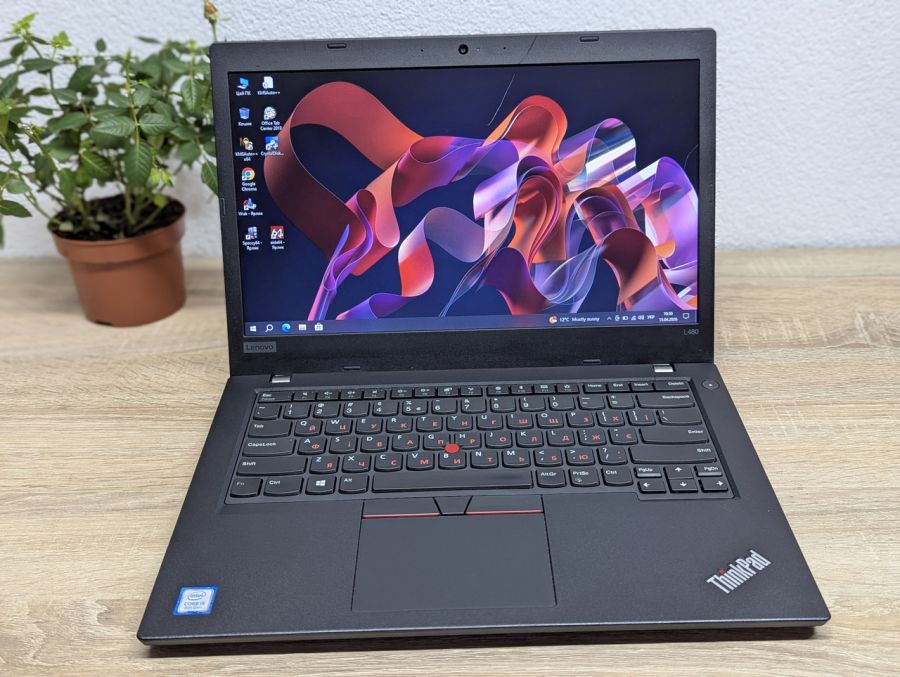 Ноутбук Б/В Lenovo ThinkPad L480, Intel Core i5-8250U, DDR4 8 GB, SSD 256GB, 14" UHD [ProductHub SKU L553]