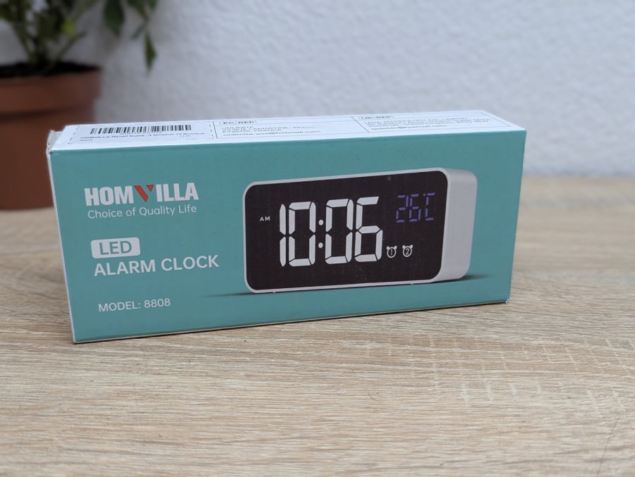 Новий Цифровий LED-будильник HOMVILLA 8808 [ProductHub SKU 8808(11)]