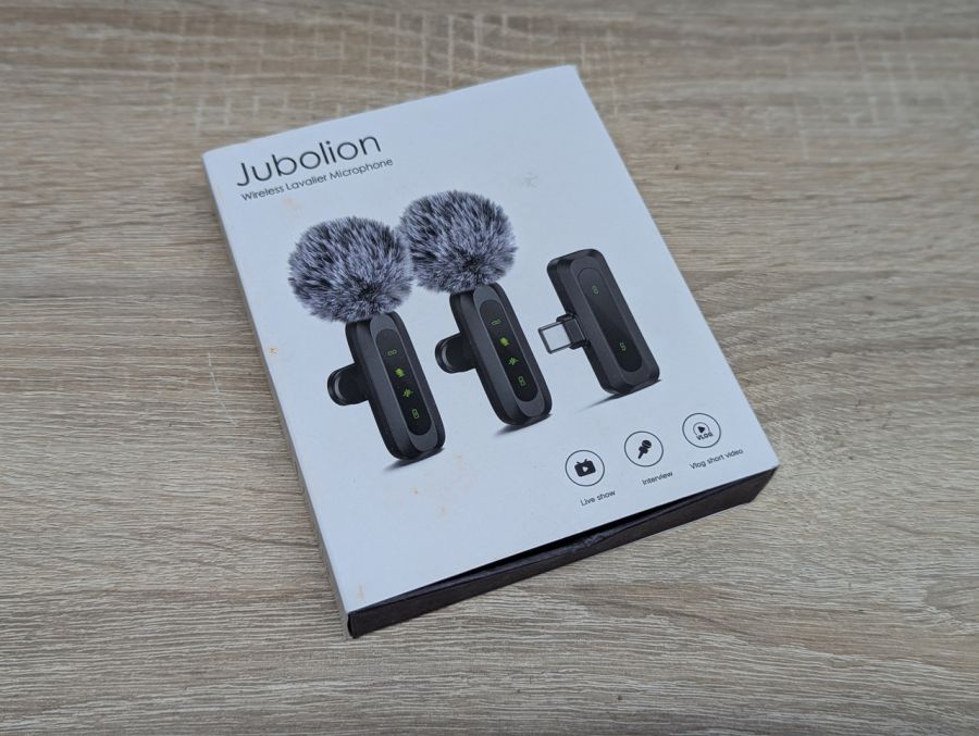 Новий Бездротовий петличний мікрофон Jubolion [ProductHub SKU JMIC-J3(12)]