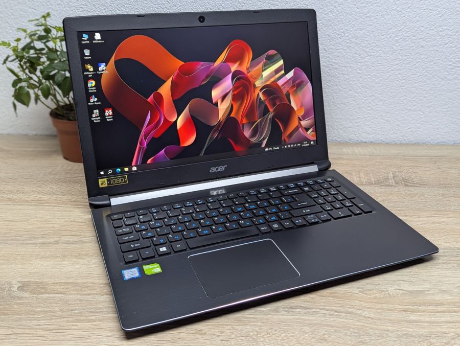 Ноутбук Б/В Acer Aspire 5 A515-51G, Intel Core i7-8550U, DDR4 20 GB, SSD 128GB + HDD 500GB, NVIDIA GeForce MX150 2Gb, 15.6" Full HD [ProductHub SKU Acer182]
