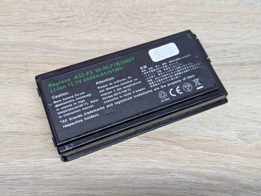 Б/В Акумуляторна батарея RDY A32-F5,90-NLF1B2000Y [ProductHub SKU B2000Y]