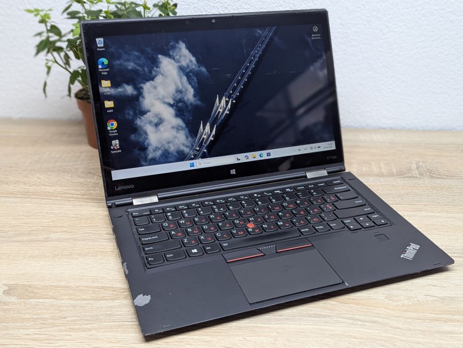 Ноутбук Б/В Lenovo X1 Yoga, Intel Core i7-6500U, DDR3 8 GB, SSD 256GB, 14" Full HD Сенсор [ProductHub SKU L565]