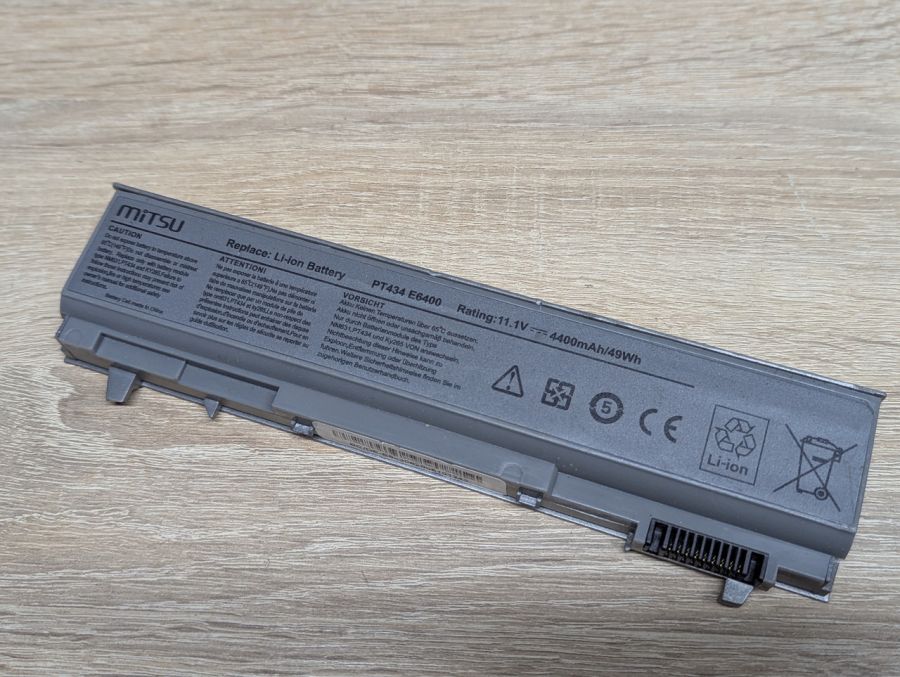 Б/В Акумуляторна батарея Mitsu PT434, E6400 [ProductHub SKU MIT-PT434]