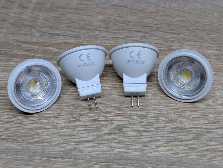 Новий Cвітлодіодні (LED) лампи точкового освітлення 12 В MR11 4шт [ProductHub SKU LST-G4(12)]